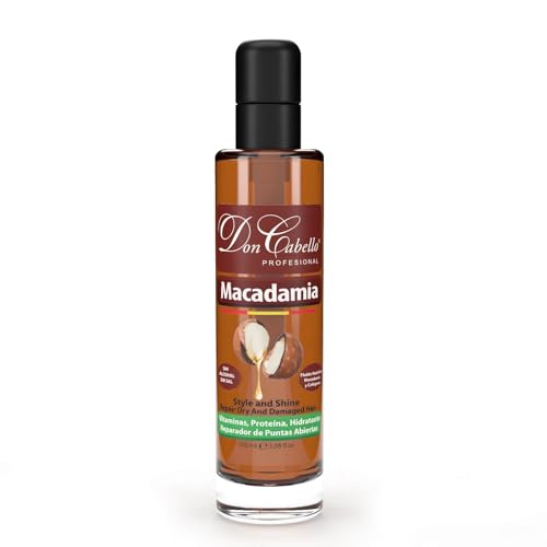 Don Cabello Aceite de Macadamia – Serum reparador de cabello 100 ML