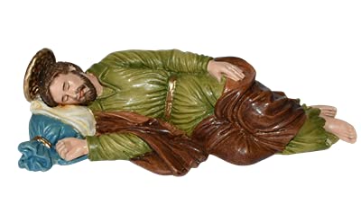 Amazon.co.jp: Woodington's Sleeping St. Joseph 休憩カトリック宗教