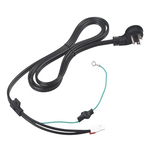 Image of Upgraded Refrigerator Power Cord 3903-001003 3903-000519 - Compatible with Samsung RH29H8000SR /AA-00, RF261BEAEWW /AA-01 etc - Replacement Fridge Cord for Models 3903-000786, 3903-001013, 3903-000796