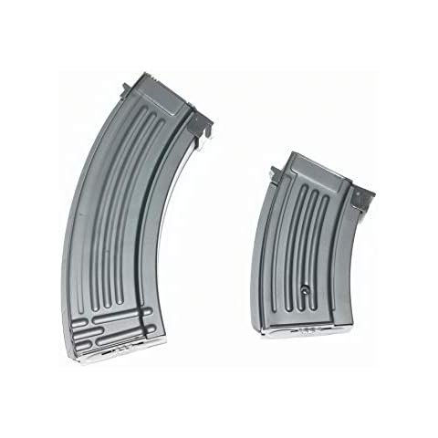 LOBOLOKO AK Metall High-Cap / 500 BB Airsoft Magazin / 1 Stück/Metall Hi-Cap Magazine for AK Airsoft Softair Models High Cap Magazin Cover