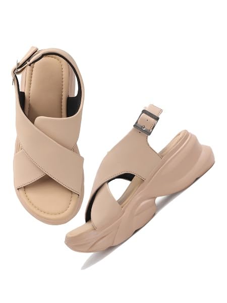 Image of SilverArrow womens Floriva Fashion Sandals|Sandals With Adjustable Buckle Closure|Casual Wear