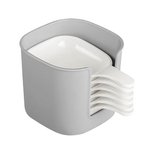 Genérico Salsera Para Inmersión | 6 Piezas Platos Salsera Con Asa, Con Soporte Para Yogur Cena Familiar Meriendas Barbacoa Reuniones Mesa Restaurantes