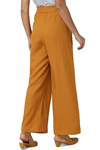 Image of Van Heusen Women's High Rise Regular Fit Casual Pants
