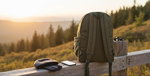 makov think different Makov Classic Backpack Light Brown - Image 5