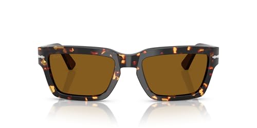 Image of Persol mens Po3363s Rectangular Sunglasses
