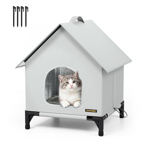 Outdoor Cat House Outdoor Cat House Weatherproof for Indoor and Outdoor Use Insulated and WeatherproofWaterproof Shelter for Small/Medium Cats