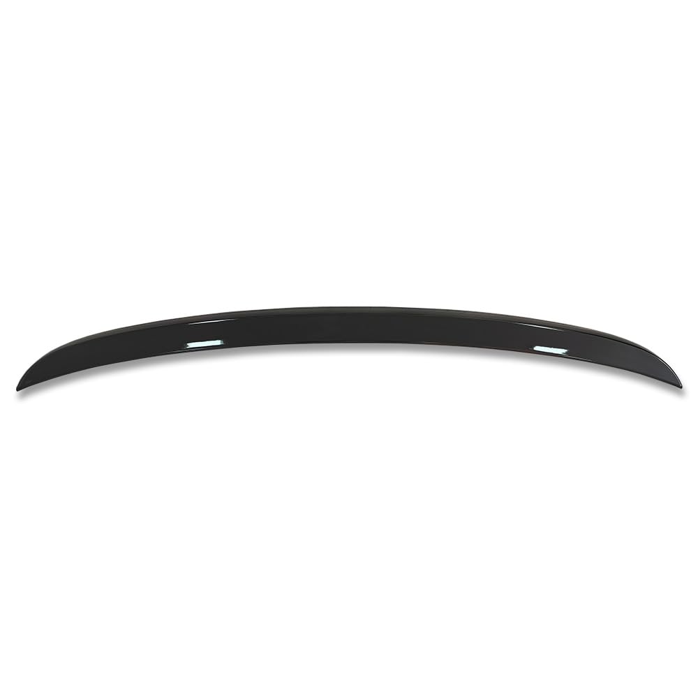 BTFLKAX Car Rear Spoiler for BMW 5 Series E60 2004-2010 Modified MP, Rear Trunk Boot Lip Spoiler Rear Wing Body Kits Car Spoiler Rear Splitter Modification Accessories,Piano Black