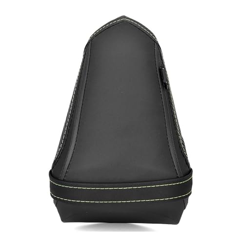 Cojín de asiento YZF-R1 y funda trasera de diseño deportivo en cuero sintético negro