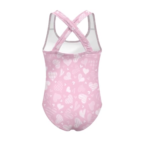 Image of Girls One Piece Swimsuits Axolotl Cross Back Swimwear Beach Summer Quick Dry Beach Bathing Suit