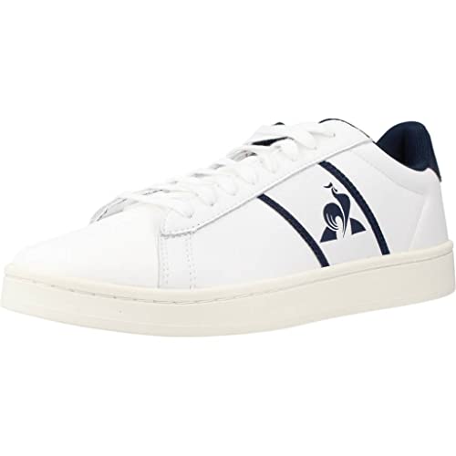 Le Coq Sportif Mixte Classic Soft Optical White/Dress Blue Sneakers Basses, 40 EU