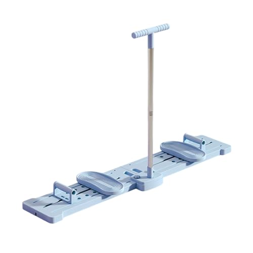 Multifunktionaler Becken- & Hüftstärkung Faltbarer Skitrainer Einstellbare Fitnessmaschine für Home Gym Langlebiger Falttrainer Einstellbar