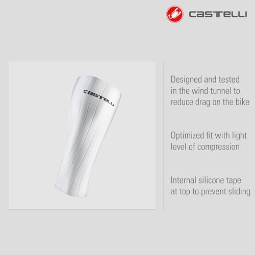 CASTELLI Fast Legs Sleeves, Aerodynamic Cycling Calf Sleeves with Compression for Road Cycling, Racing & Cyclocross2