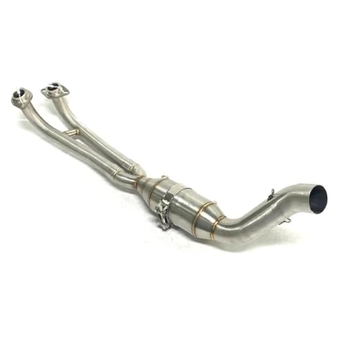 Tuyau liaison avant échappement moto T-max 560 raccord inox 2023