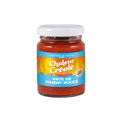 Pâte de piment rouge authentique océan Indien condiment épicé CHALEUR CREOLE