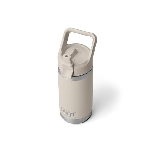 Image of YETI Rambler Jr. 12 oz Kids Bottle, with Straw Cap, Cape Taupe