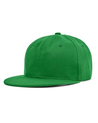 Image of Century Star Snapback Hats for Men Flat Bill Brim Baseball Cap Women Adjustable Hip Hop Style Blank Trucker Hat
