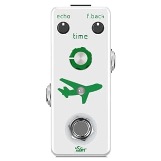 ISET Delay Guitar Pedal Analog Pure Flight Delay for Electric Guitar Bass True Bypass - Les Beatles, Paul McCartney, John Lennon, RIngo Starr, George Harrison