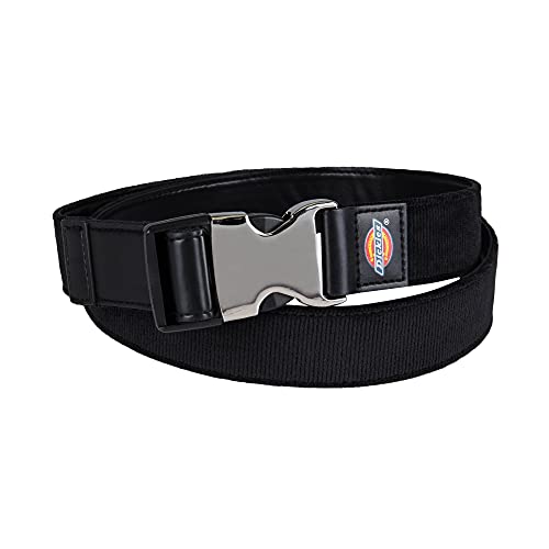 Dickies Women's Adjustable Fit Fabric Web Streetwear Belt with Speed Clip Buckle
