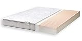 Primo Line Memory Lux Colch&oacute;n de L&aacute;tex 135x190 cm Firmeza Media H2 Altura 20 cm 7 Zonas de Soporte Viscoelastico con Funda Extra&iacute;ble