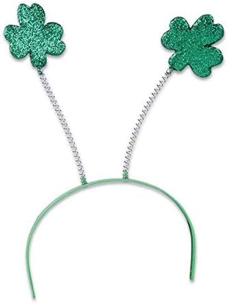 Green Shamrock Head Boppers Hats 