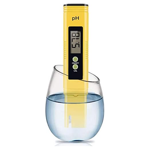 Digital PH Meter, PH Meter 0.01 Resolution Pocket Size Water Quality Tester with ATC 0-14 pH Measurement Range for Household Drinking Water, Aquarium, Swimming Pools, Hydroponics(Yellow)
