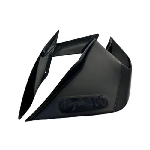 Ailerons aérodynamiques fixes stables Ninja 400 noir brillant