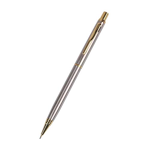 0,5 mm Kugelschreiber aus Metall, Druckbleistift, automatische Stifte, Schreib- und Zeichenbedarf, Schulbedarf, Schreibwaren (2 Stück)