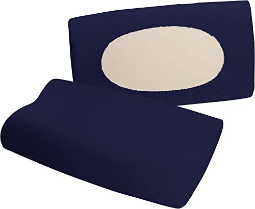 Erwin Müller Nackenstützkissenbezug Nürnberg Doppel-Jersey, dunkelblau...