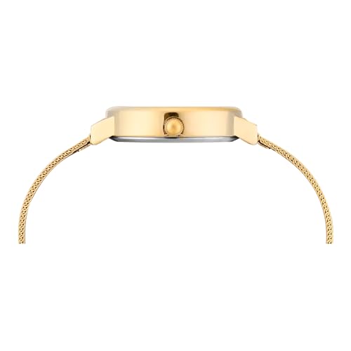Image of TIMEX Champagne Round Dial Analog Women's Watch - TWEL22401