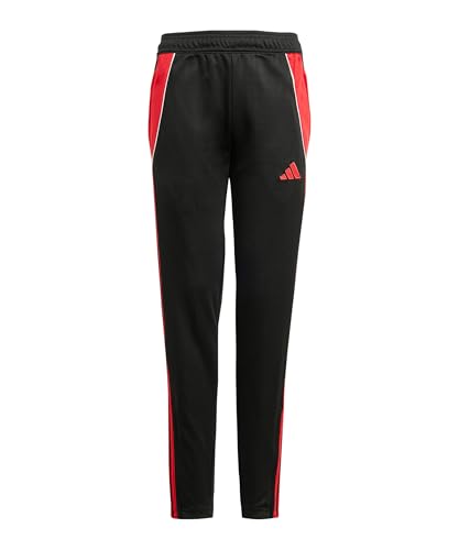 ADIDAS Tiro 24 - Pantalón de entrenamiento, color negro y rojo