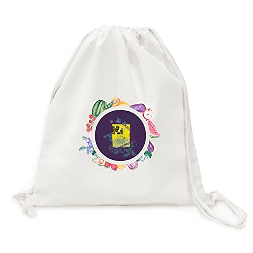 Sac en tissu pliable à sangle pour fruits et légumes à motif montagnes russes
