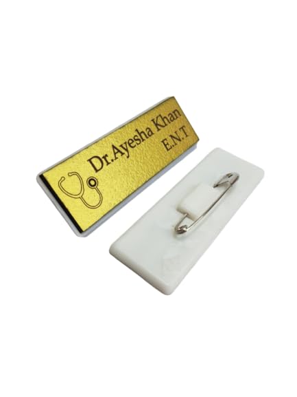 DSC Customized Name Plate | Dress Name Plate - Elevate Your Style with Personalized Touch (B0BY5DJWPL) Amazon Price History, Amazon Price Tracker