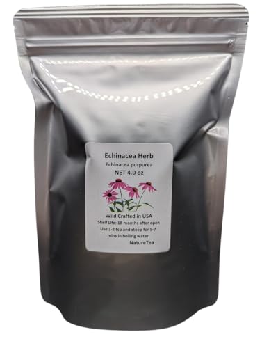 Echinacea Herb - Echinacea purpurea Loose Leaf C/S 100% from Nature (2 oz)