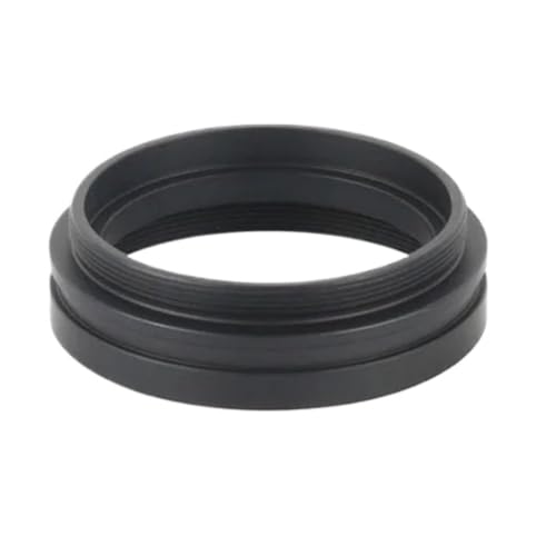 Anillo convertidor M48 de aluminio para ampliar el zoom en microscopio estereoscópico