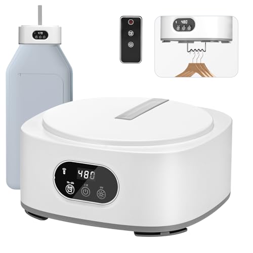 Lista de secadora ropa centrifuga - los más vendidos. 50 TXG Mini Secadora de Ropa Portatil, Plegable Secadora de Ropa Portatil con Control Remoto, Mando a Distancia y Campana de Secado, Admite de Sincronización Inteligente, Adecuado...