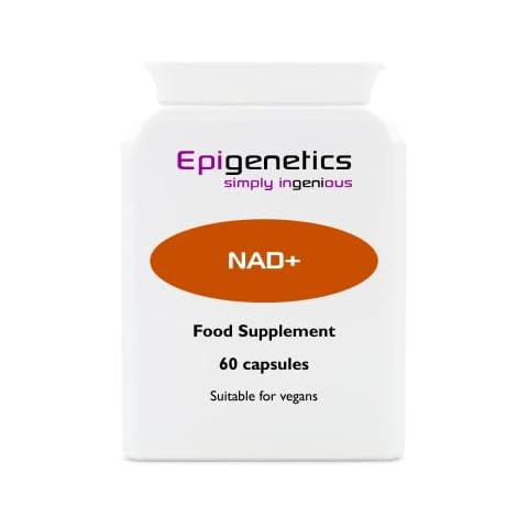 NAD+ | 485mg Nicotinamide Adenine Dinucleotide + 100mg Betaine | Natural Energy + More Efficient Than NMN | 60 Vegan Capsules UK Made (2 Month Supply) Cover