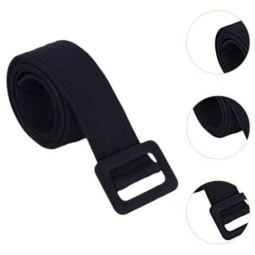 Women Trench Coat Belt Lightweight Modern Wide Waistband for Jackets Dresses Outerwear 62.2inch Length- Deep Blue4