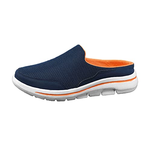 Zapatos casuales de verano transpirables para hombre, zapatos de verano ligeros, sin cordones, zapatillas de deporte de bajo nivel, zapatillas planas antideslizantes para fitness, zapatillas cómodas