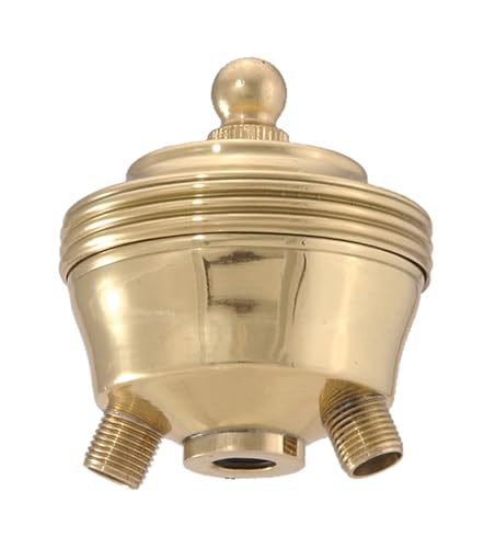 Image of B&P Lamp 2-Lite Brass Cluster Head