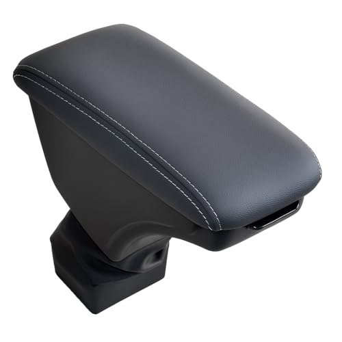 Apoio De Braço Central Com Porta Objetos Para Virtus e Polo (Cinza - Costura Cinza)