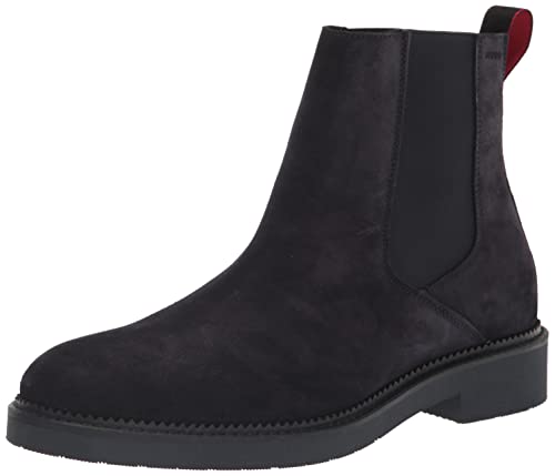 Image of HUGO Men's Tonal Pull on Suede Chelsea Boot