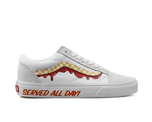 Vans Old Skool - Zapatos unisex, Van Doren Special/True White, 8 Women/6.5 Men