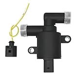 4H0-121-671-D Heater Control Valve Solenoid Compatible with VW Golf GTI Jetta Atlas Tiguan Audi Q5 A1 A3 A4 A5 A6 A7 A8 Q2 Q3 Q5 Q7 Q8 RS6 RS7 Replace 4H0-121-671-B HVAC Heater Valve with Connector