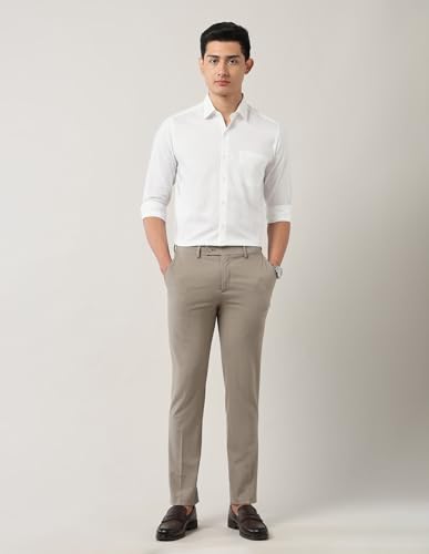 Image of Arrow Slim Fit Mens Formal Shirt - 100% Cotton, Breathable & Comfortable, Full Sleeves Shirts for Men