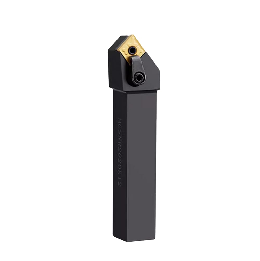 5/8" MCLNR2020K12 Cylindrical Turning Tool Lathe Outer Circular Turning Tool Holder Right Hand for CNMG431/432 Carbide Insert