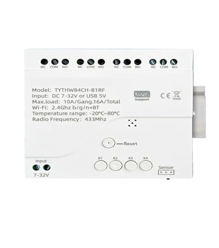 Interrupteur de température connectable RF433 3000W domestique