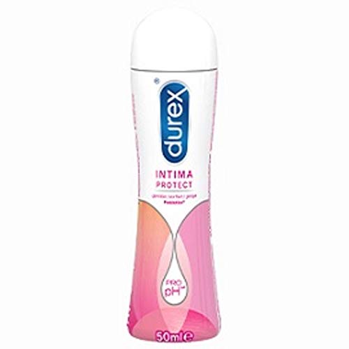 Durex Intimate Protect Prebiotic Glijmiddel 2In1, Pro-Ph-formule, waterige basis en geurvrij - 50 ml
