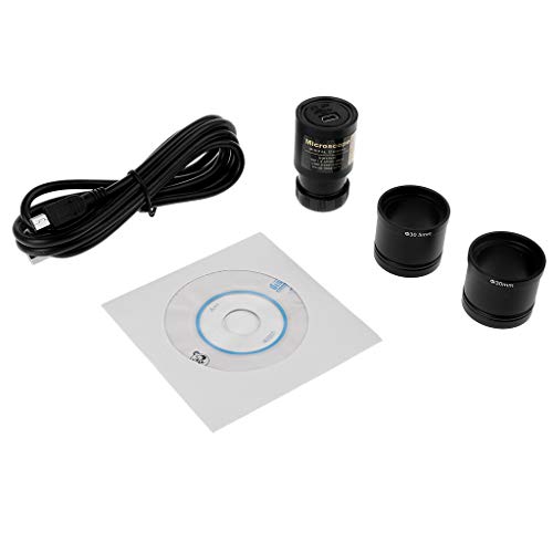 For CMOS 2.0MP USB Electronic Eyepiece Microscope Camera Mounting Size 23.2mm With Adapters 30mm 30.5mm