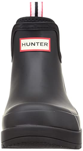 Hunter MENS Play Chelsea Neoprene BOOT Rain Boots, Black