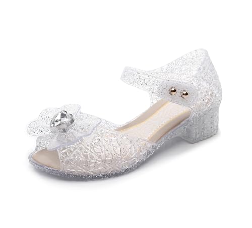 Image of Girls Jelly Sandals Princess Mary Jane Dress Up Shoes for Cosplay Party Birthday Toddler Little Girls